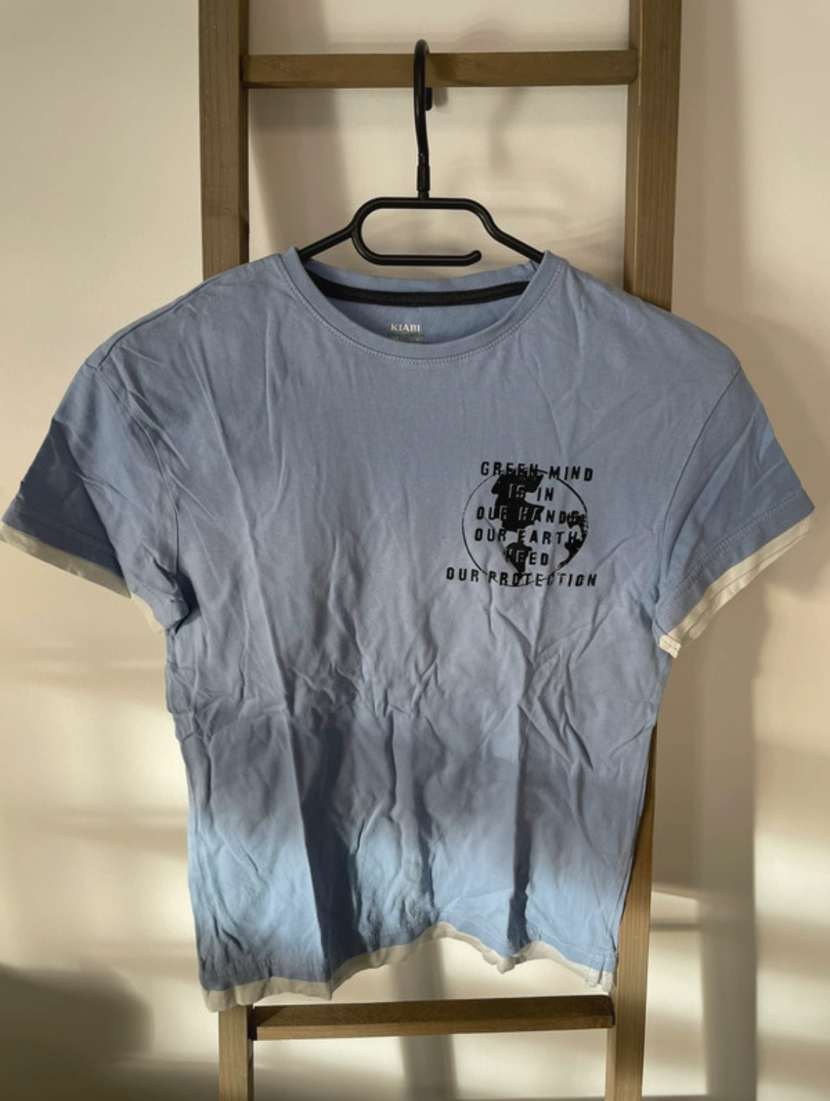 Tshirt bleu terre, Kiabi, 12 ans