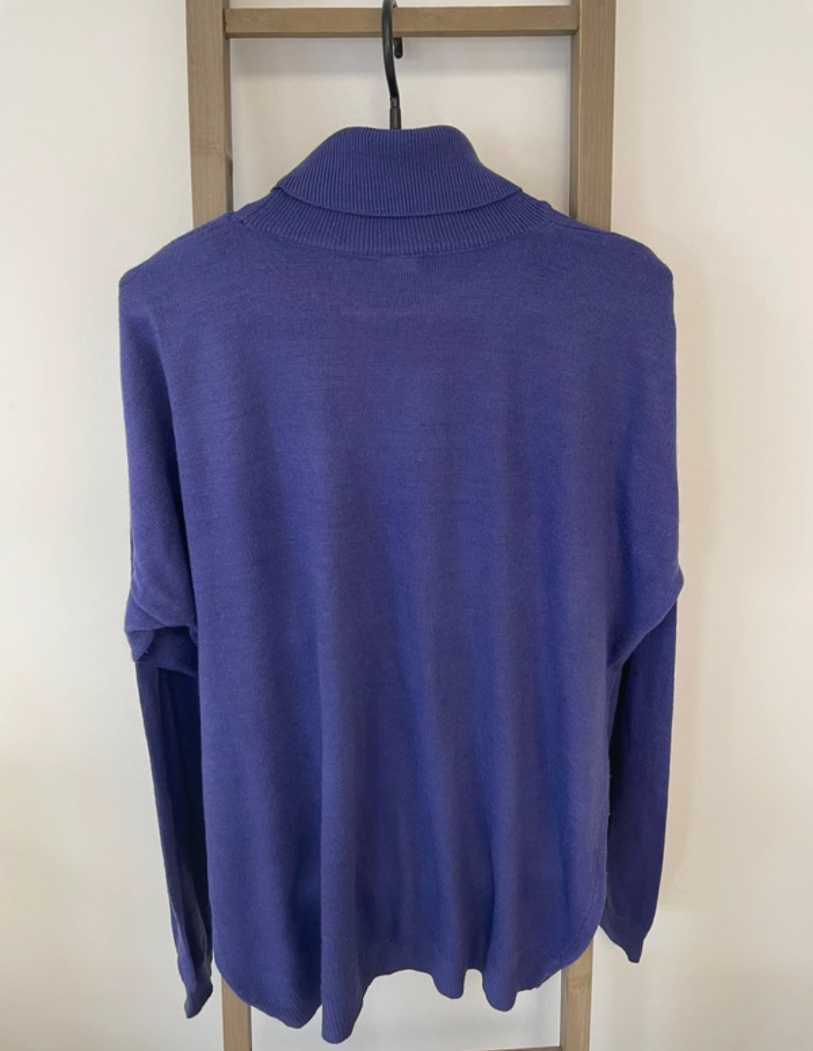 VGIR119 COL ROULE VIOLET FONCE TU DOS