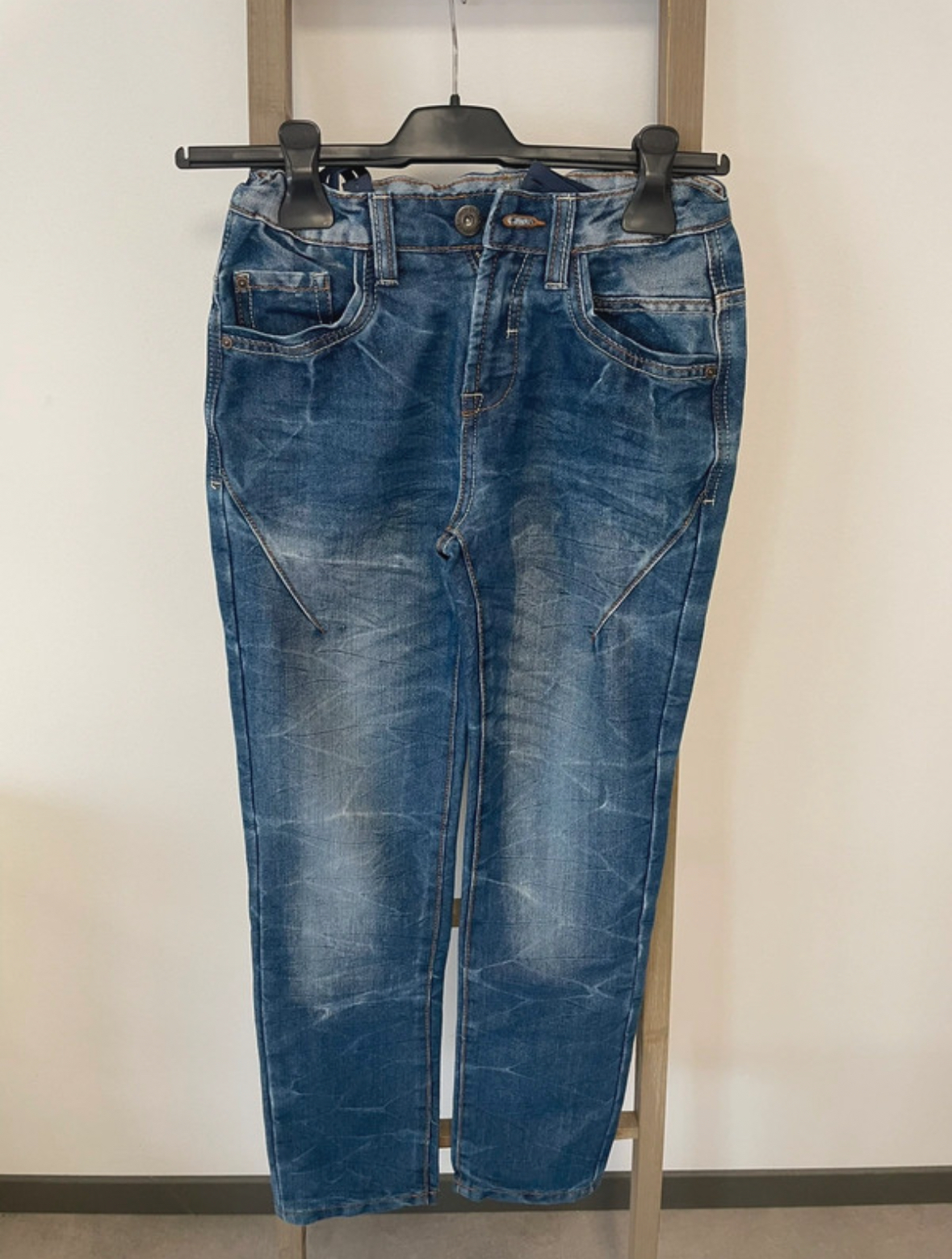Jean bleu delavé, Zeeman, 158 cm