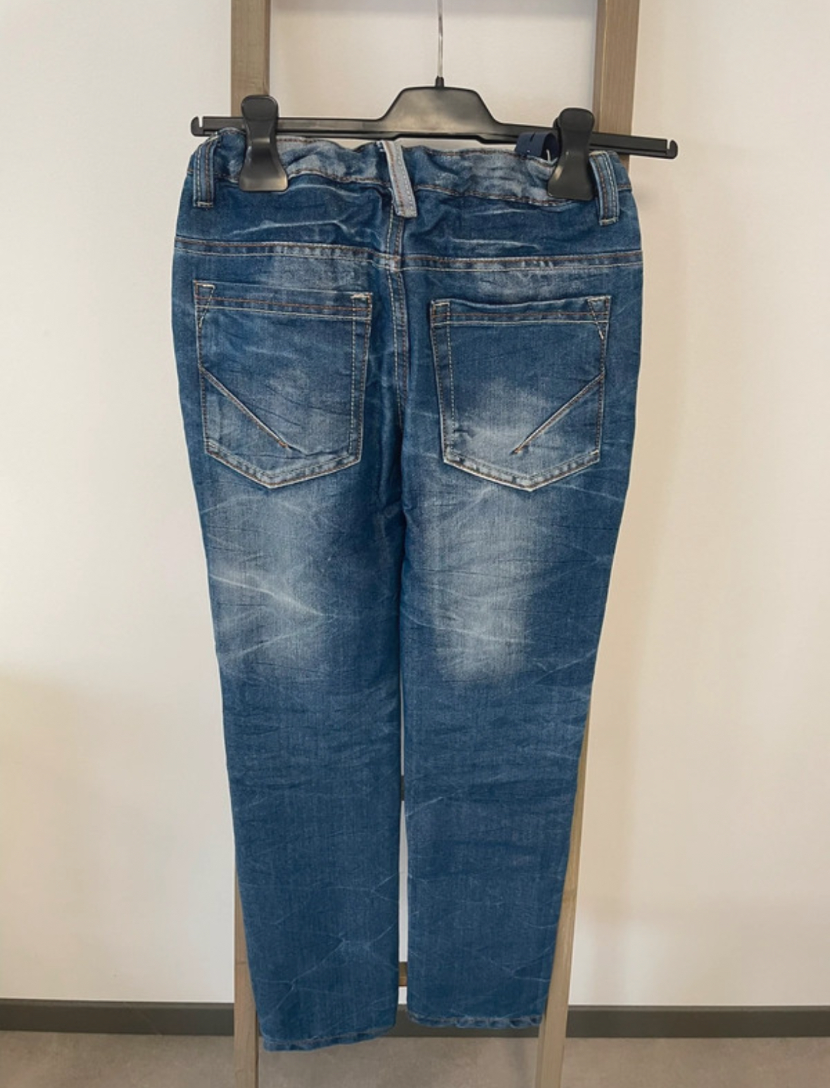 VGIR136 JEAN BLEU DELAVE ZEEMAN 158 CMS DOS