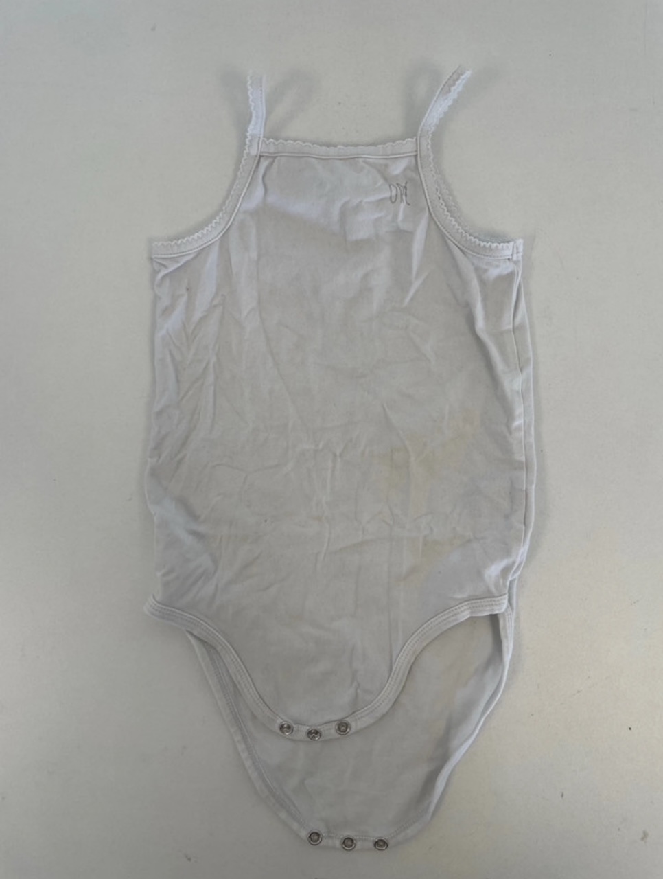 Body blanc, débardeur, Orchestra, 36 mois