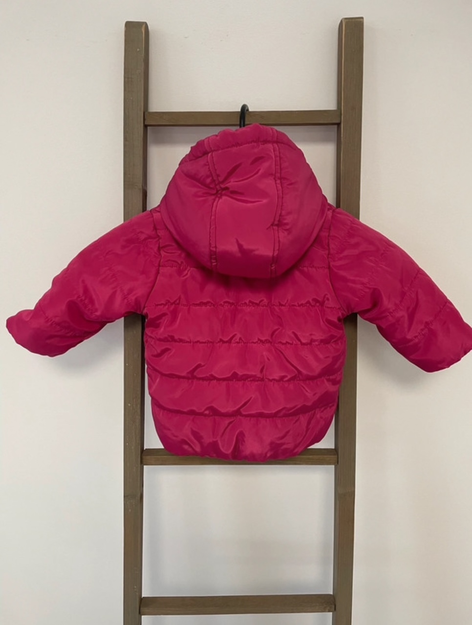 FBER73 veste fushia, sergent major, 8 ans, DOS