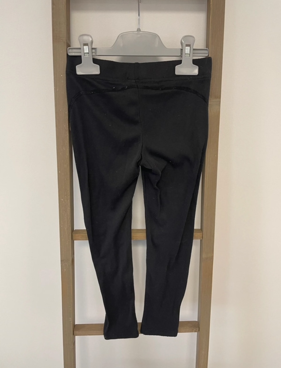 FBER80 legging noir decathlon, 6 ans DOS