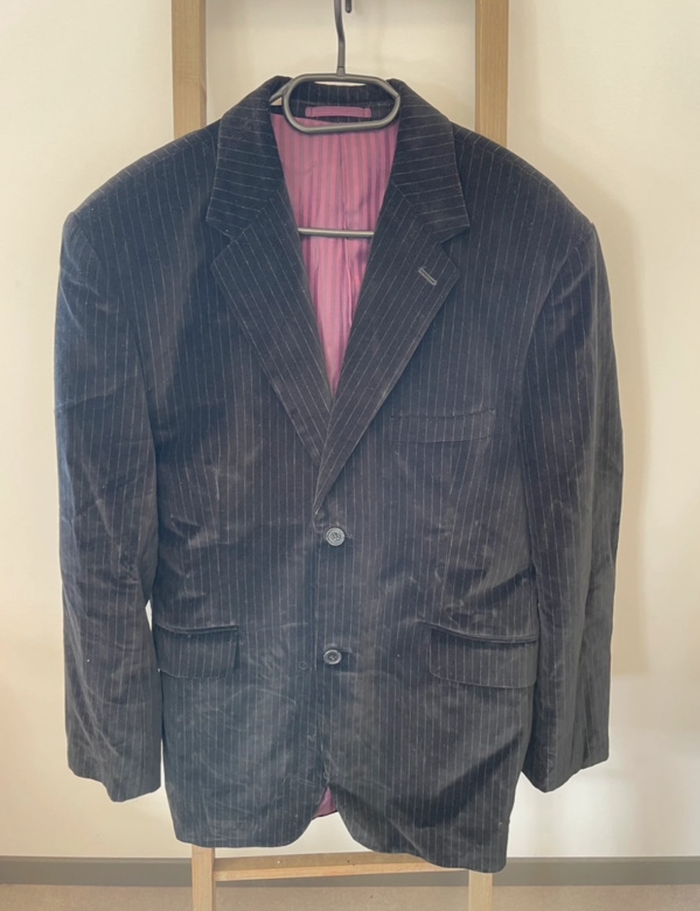 Blazer en velours noir, Frascati, 52
