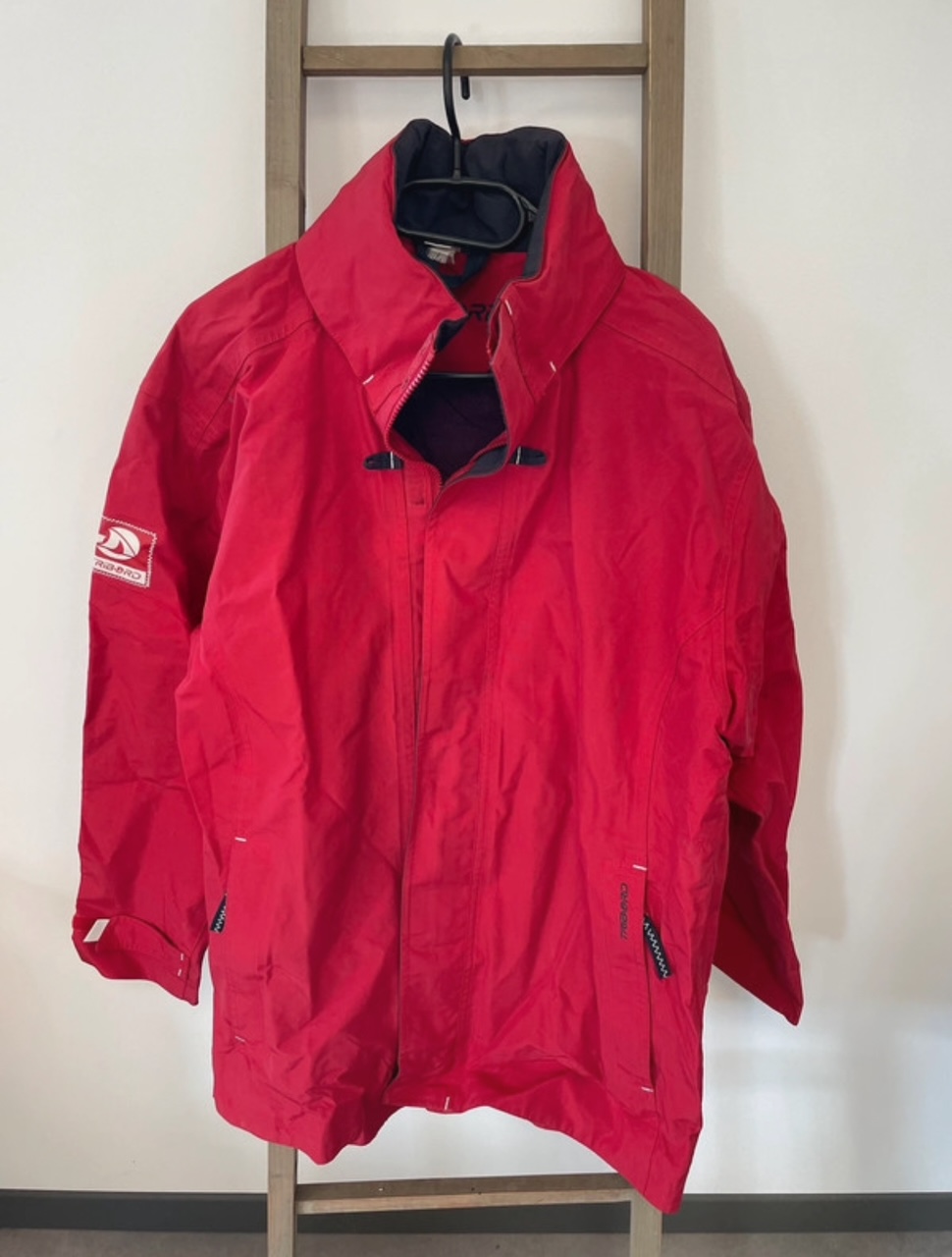 Parka rouge, Decathlon Tribord, L