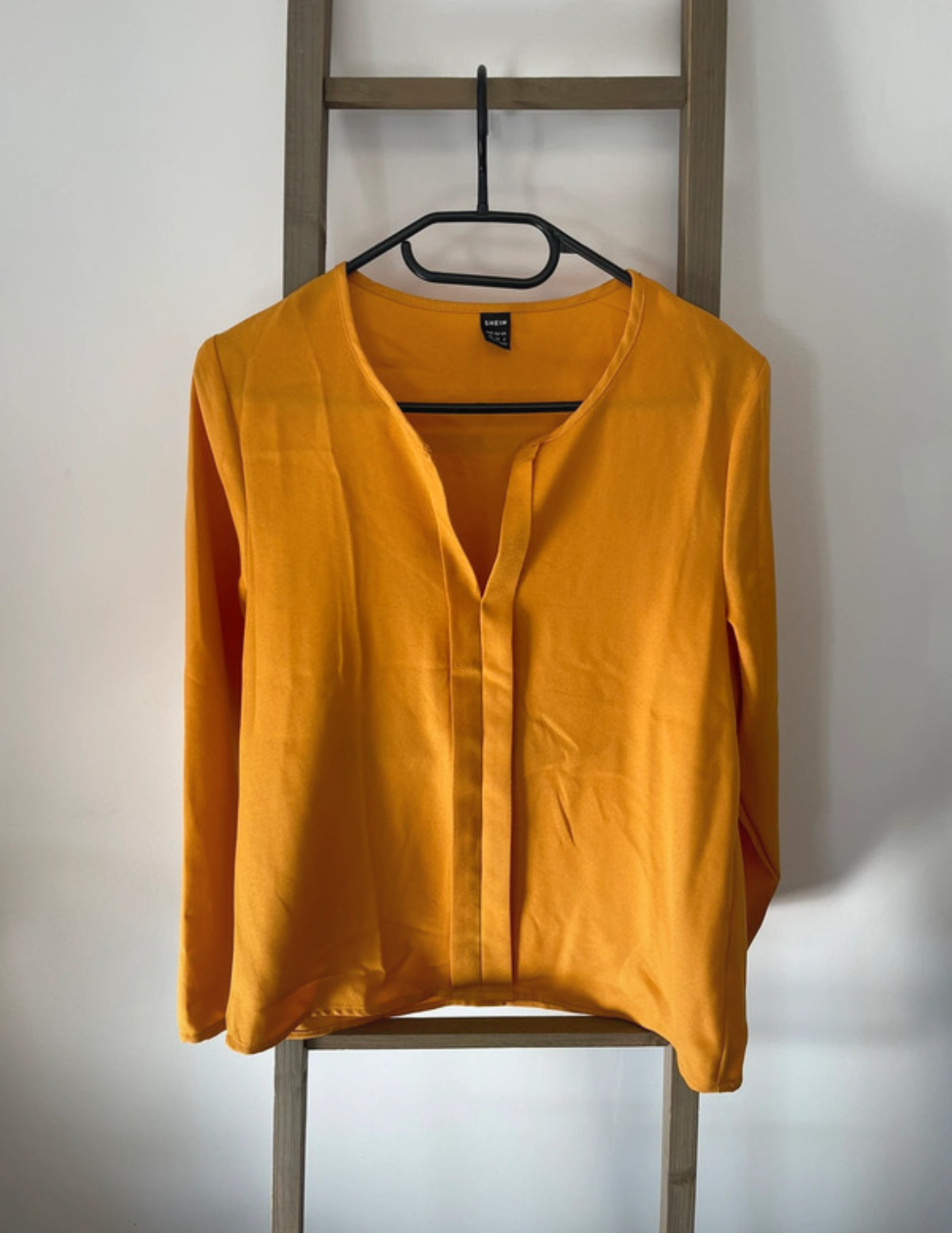 Blouse moutarde, Shein, XS