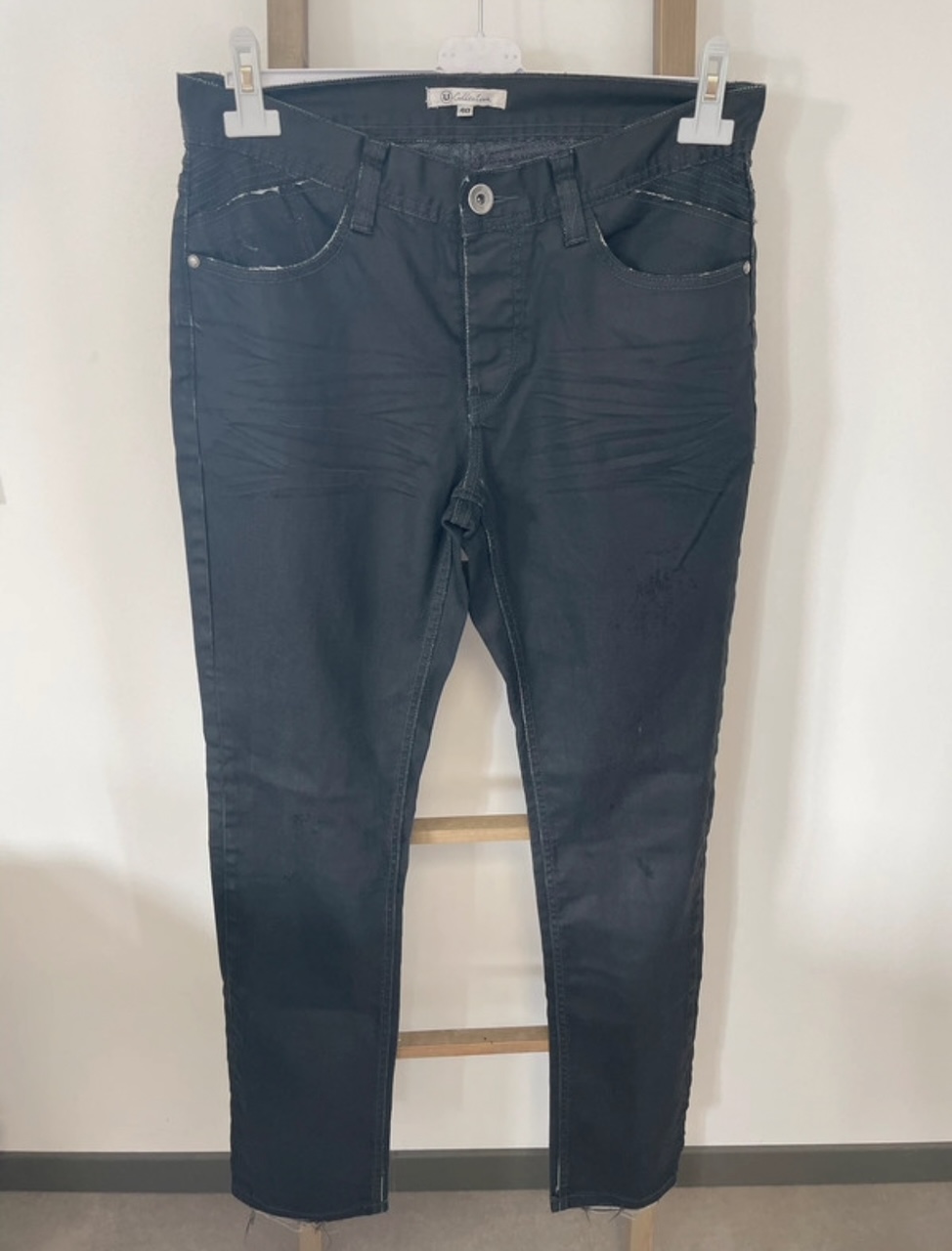 Jean noir homme, U collection, 40