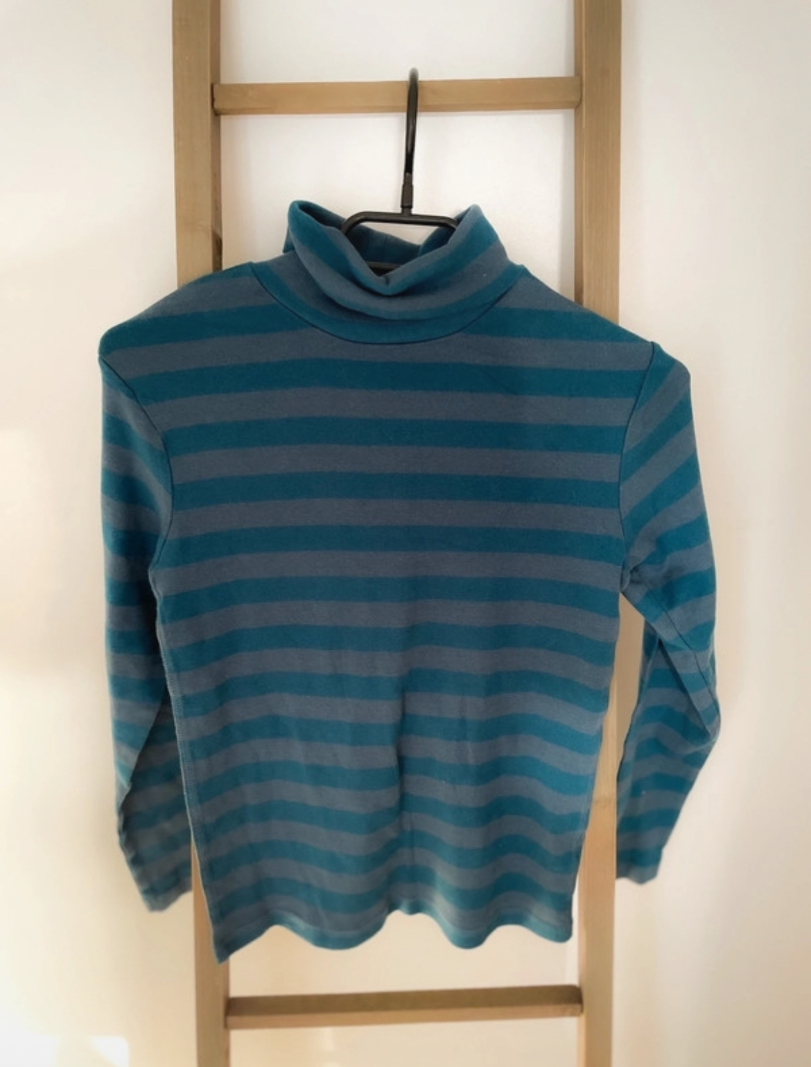 Pull rayé col roulé, Kiabi, 12 ans