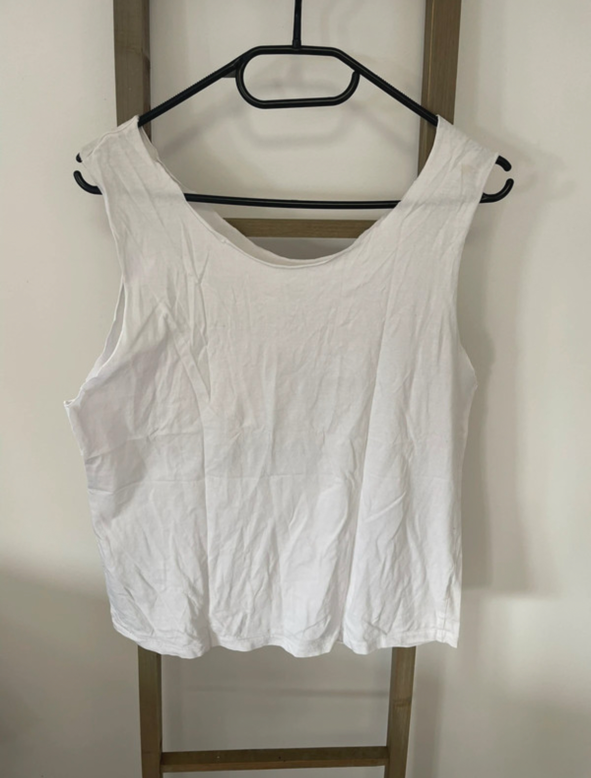 MCAL256 debardeur blanc licorne, DOS