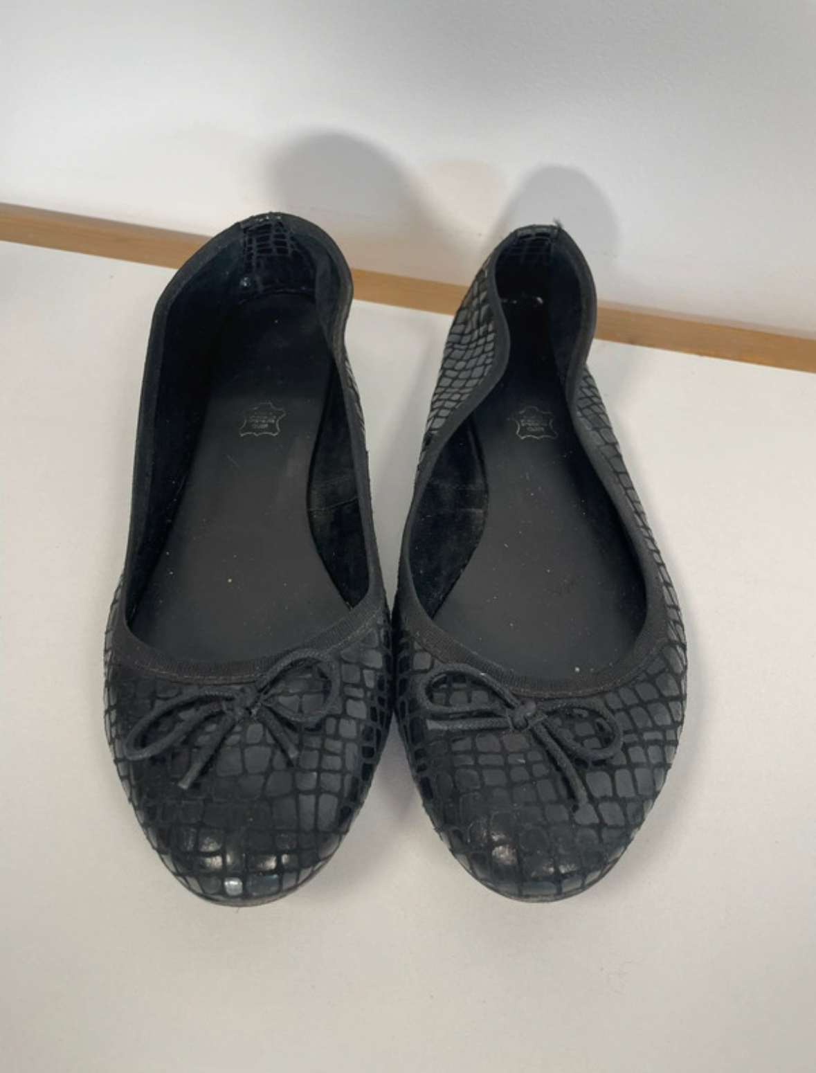 Ballerines, noires, La halles, 39