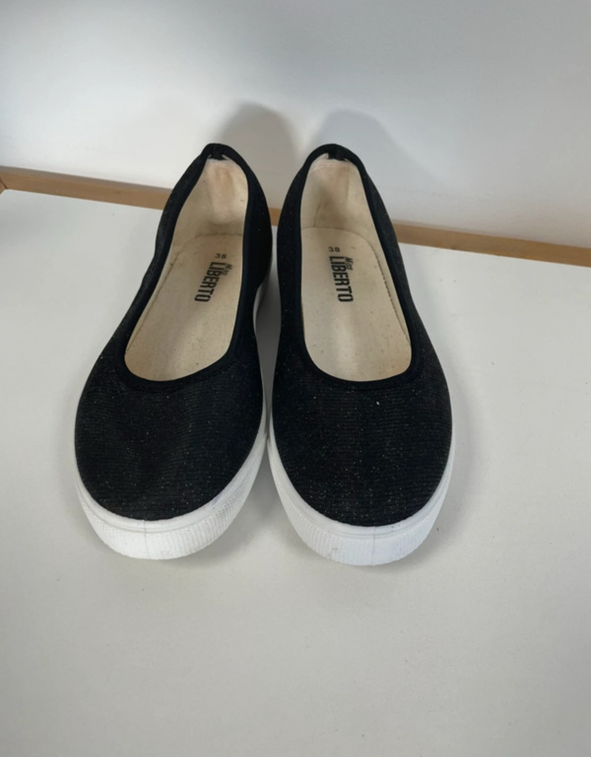 Ballerines noire à paillettes, Miss Liberto, 38