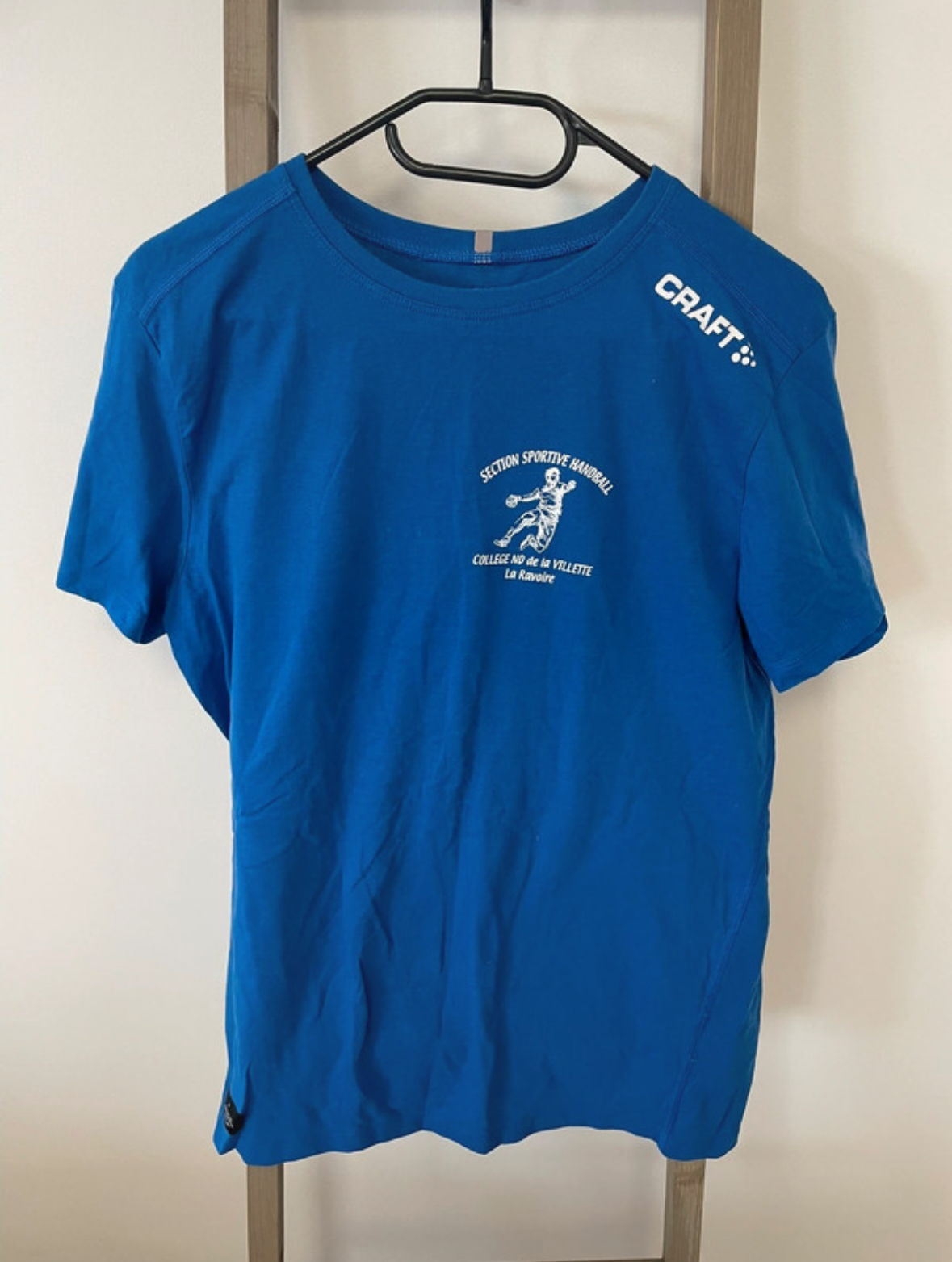 T-shirt de sport bleu hand, Craft, L