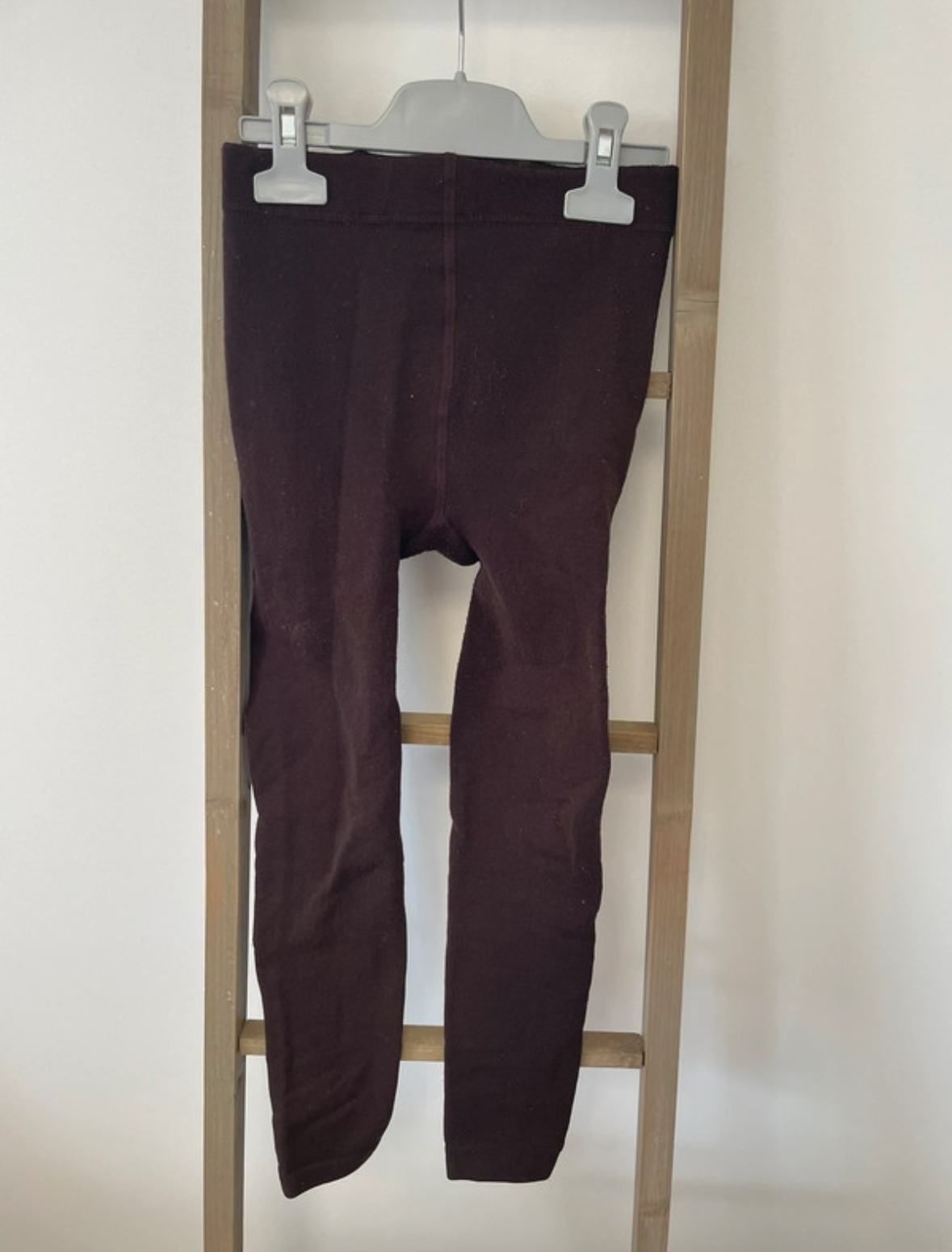 Collant marron rembourré sans pied, 12 ans