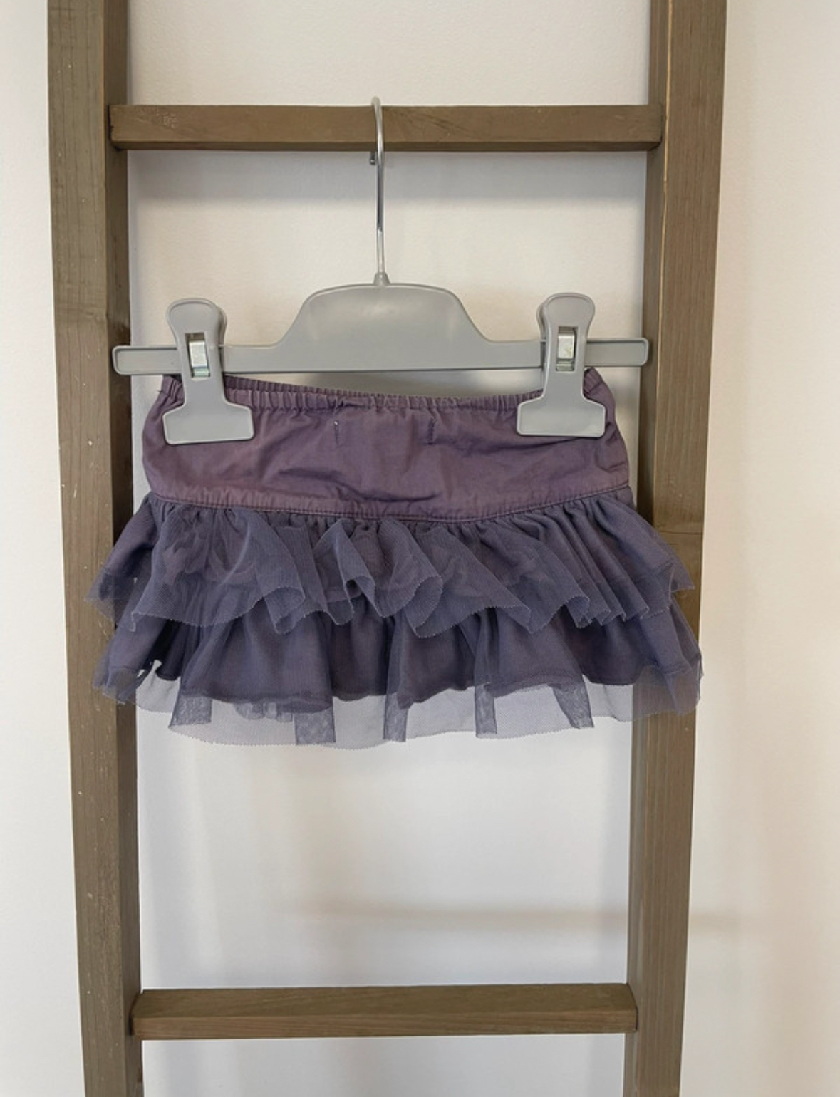 Jupe violette avec tulle, Petit Kimbaloo, 1 mois