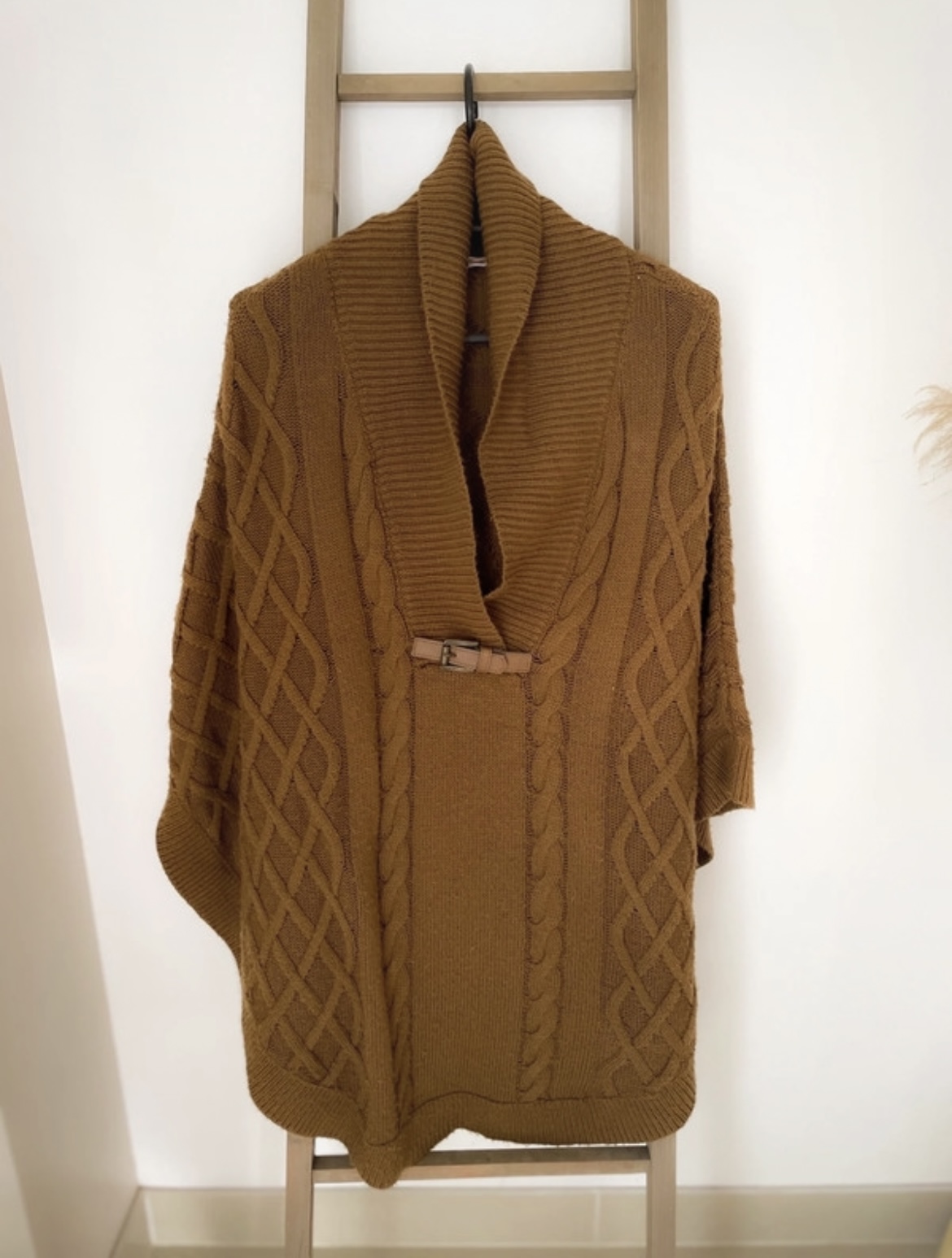 Poncho marron, Gemo, L/XL