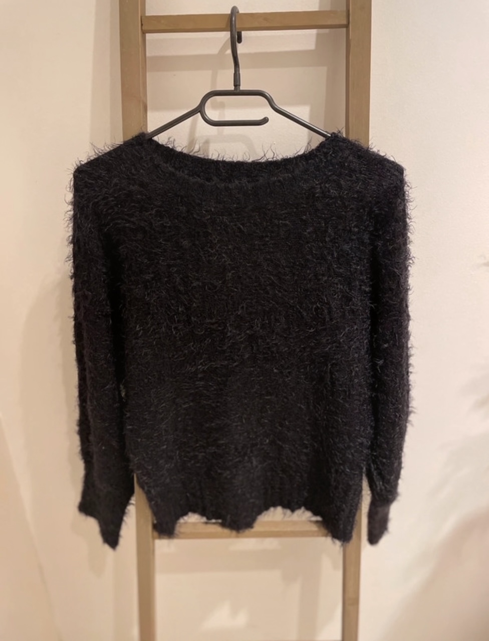 Pull en laine noir, 40/42