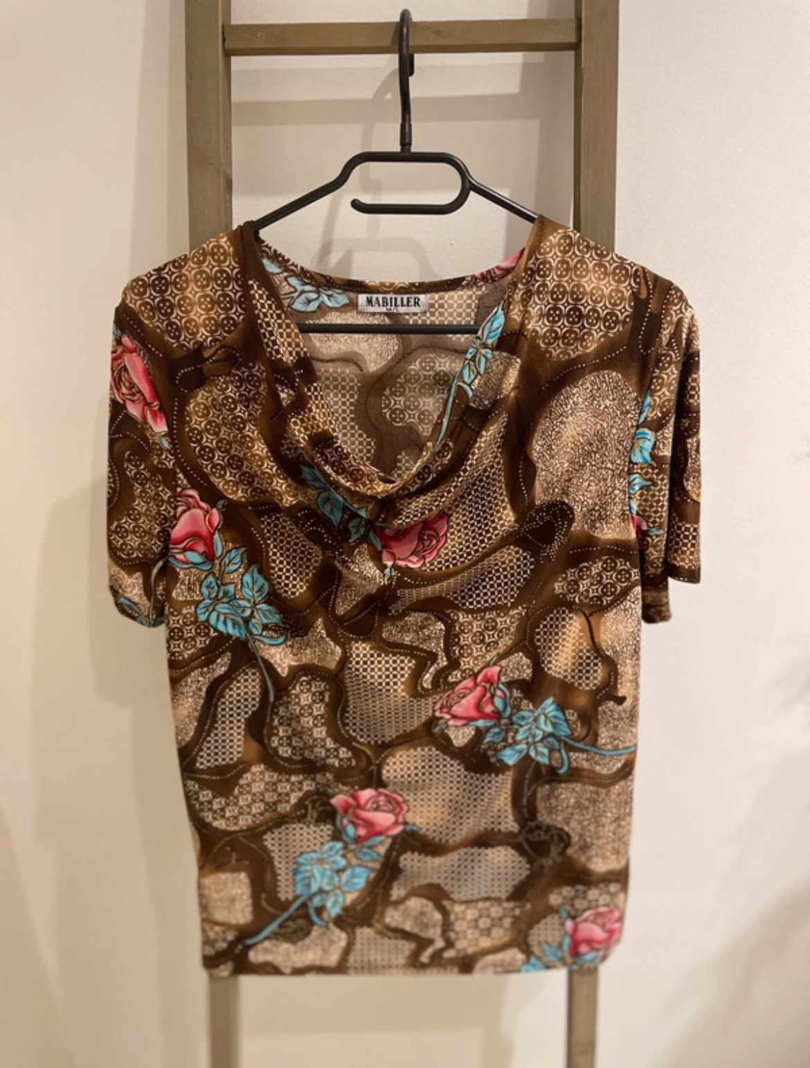 Tshirt marron, Mabiller, M/L