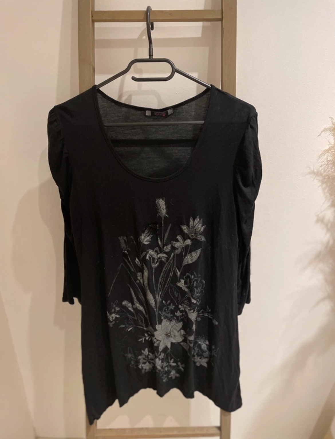 T-shirt noir, Carnaby, taille 44