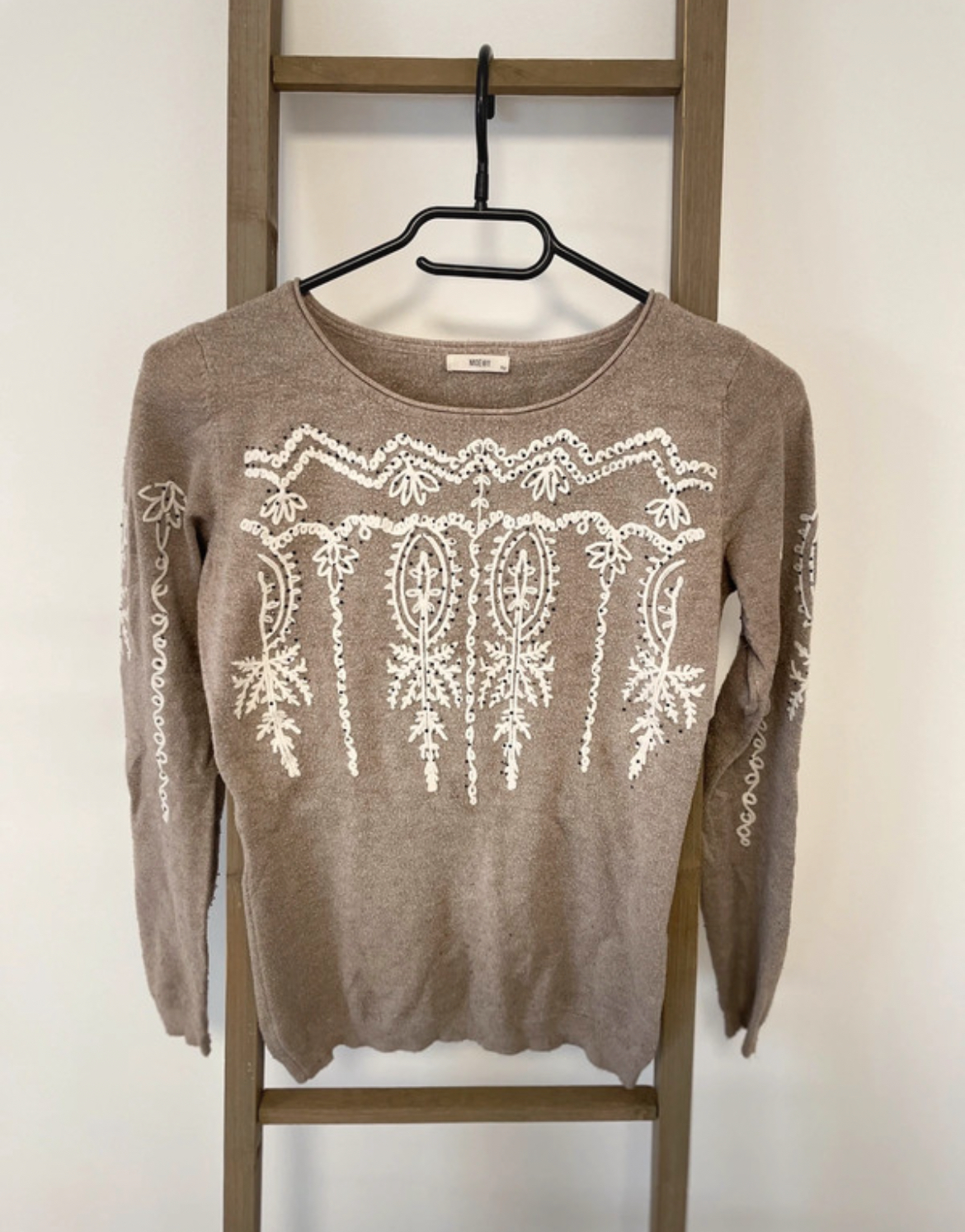 Pull beige Moewy TU