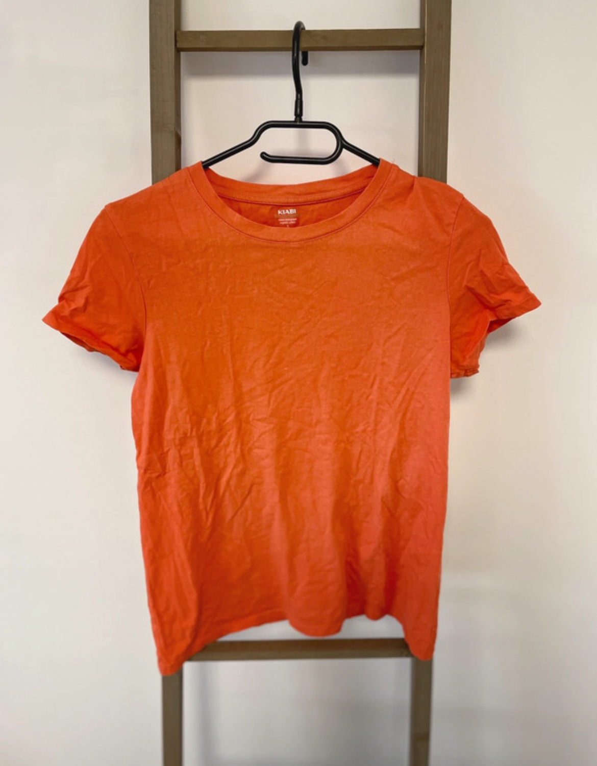 Tshirt orange, Kiabi, S