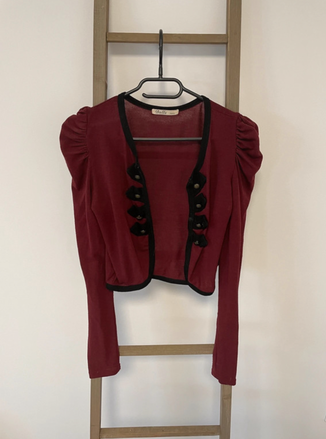 Gilet bordeaux, Dolls, S