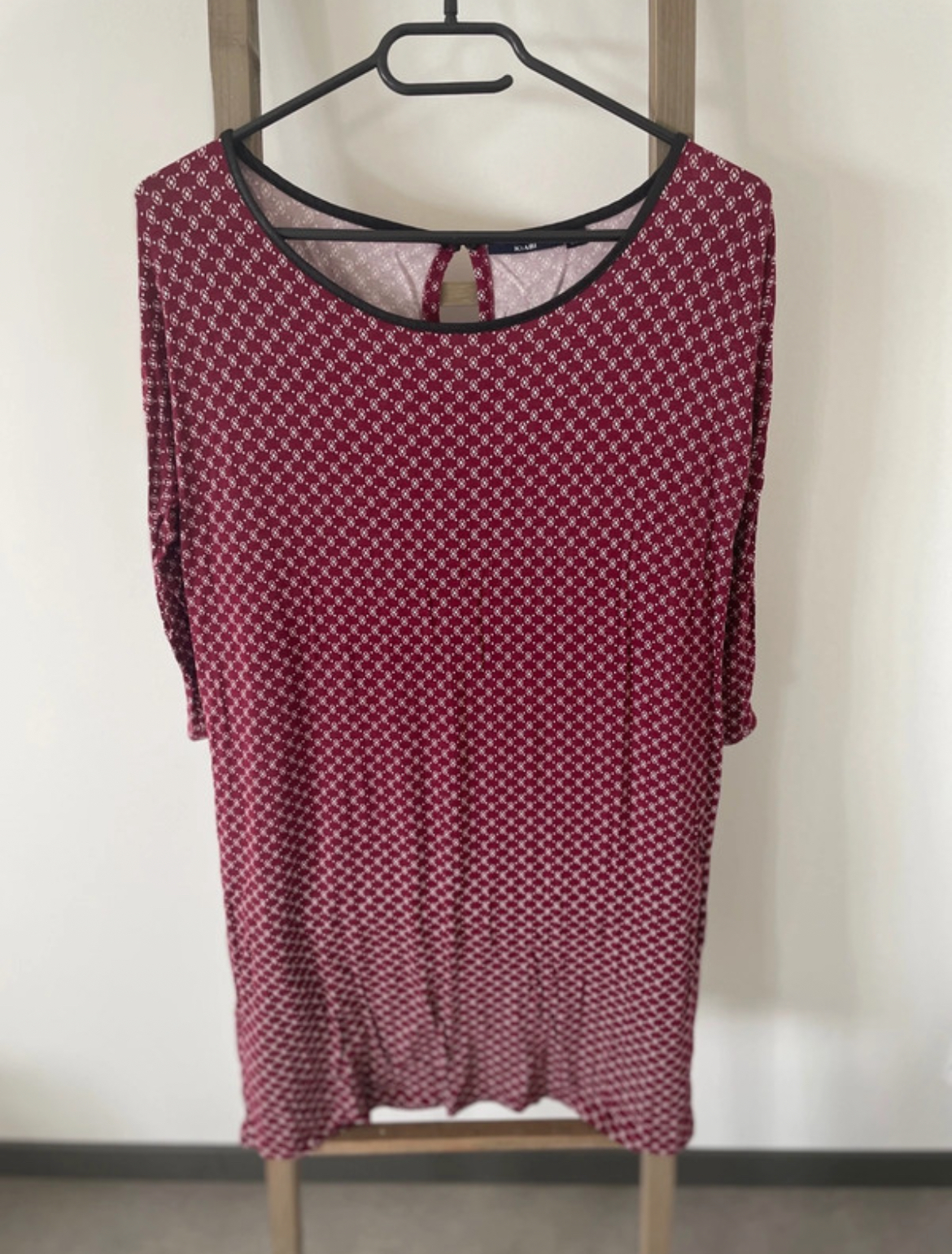 Robe rouge et blanc, Kiabi, S