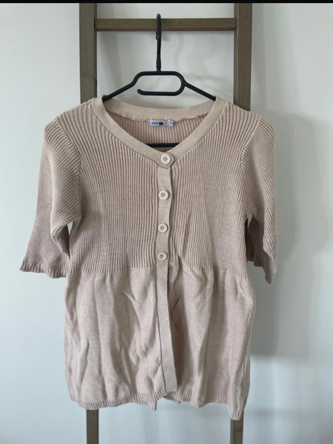 Gilet long beige, Autreton, 40
