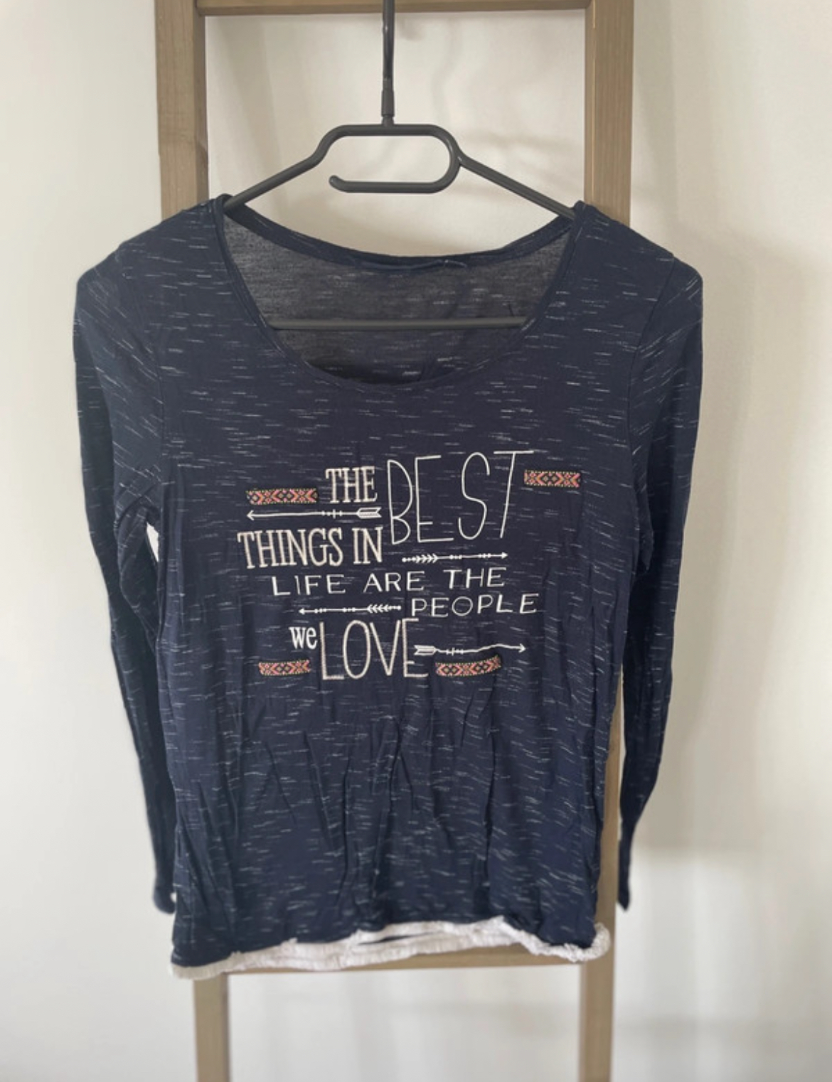 Tshirt bleu marine, Kiabi, S