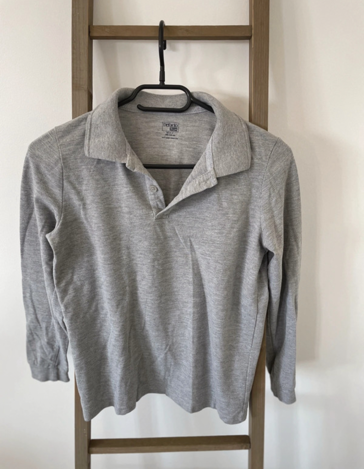 Polo gris, Defacto Boys, 10/11 ans