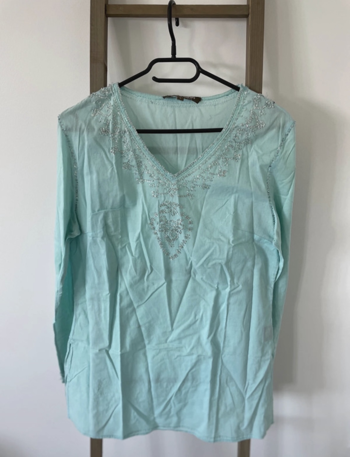 Tunique turquoise, Johdpur Galeries Lafayette, 44
