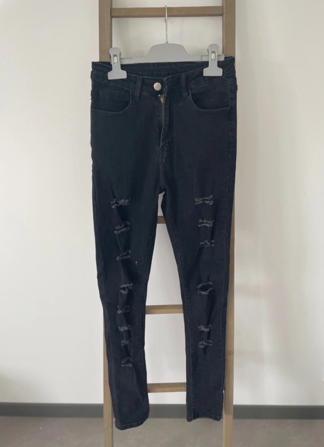 Jean noir, Shein, XS