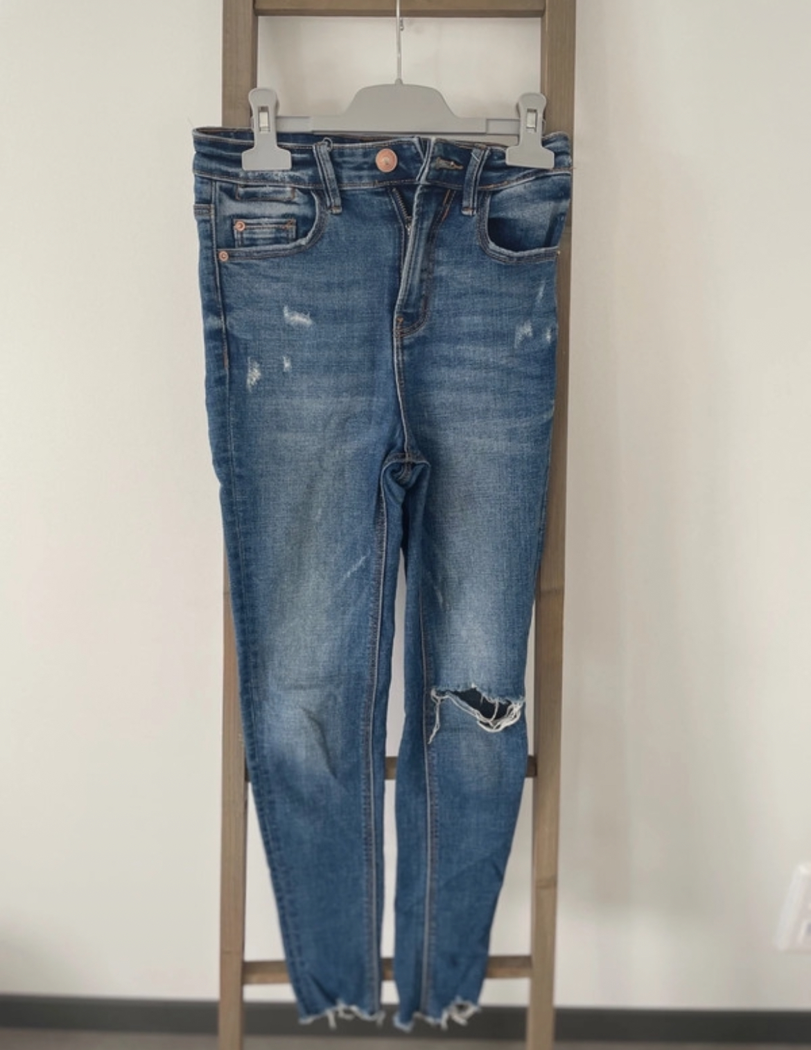 Jean bleu, Stradivarius, 32
