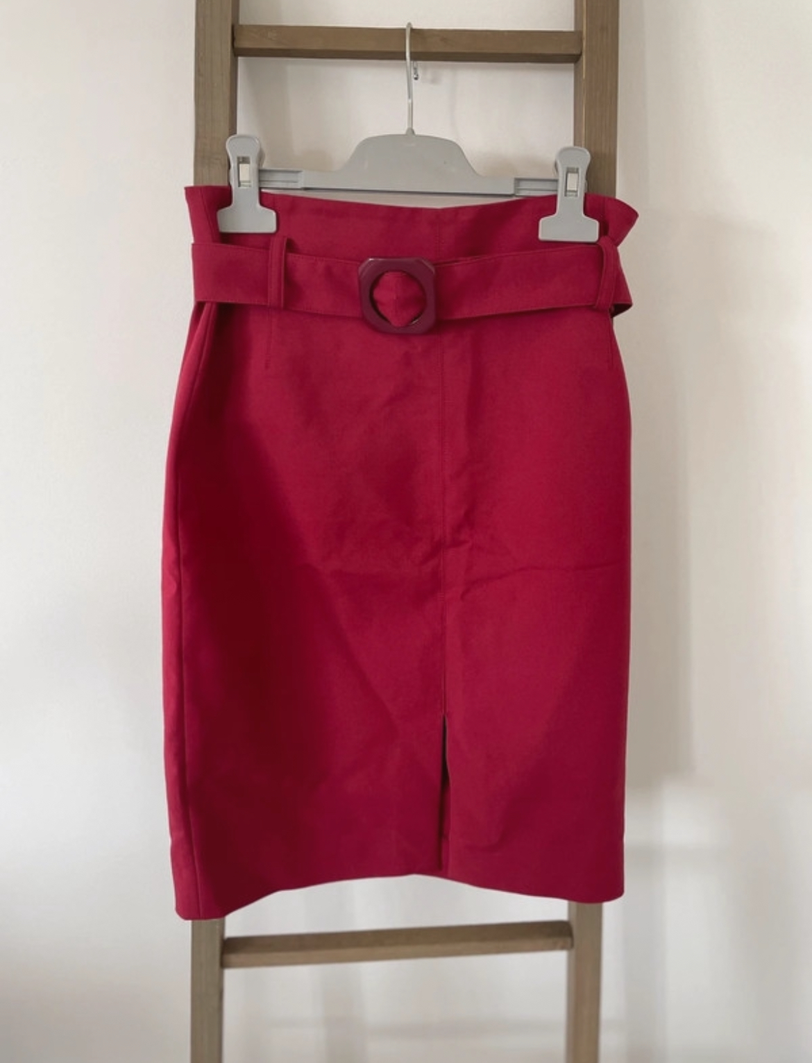 Jupe tailleur bordeaux, Kocca, 40