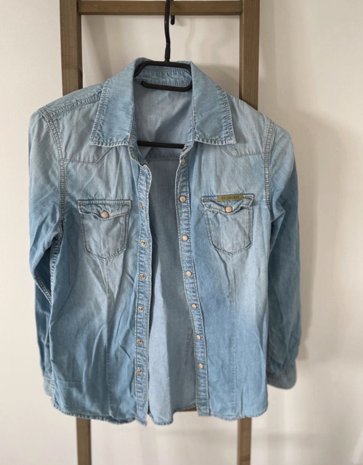 CHEMISE EN JEANS, PEPE JEANS, XS