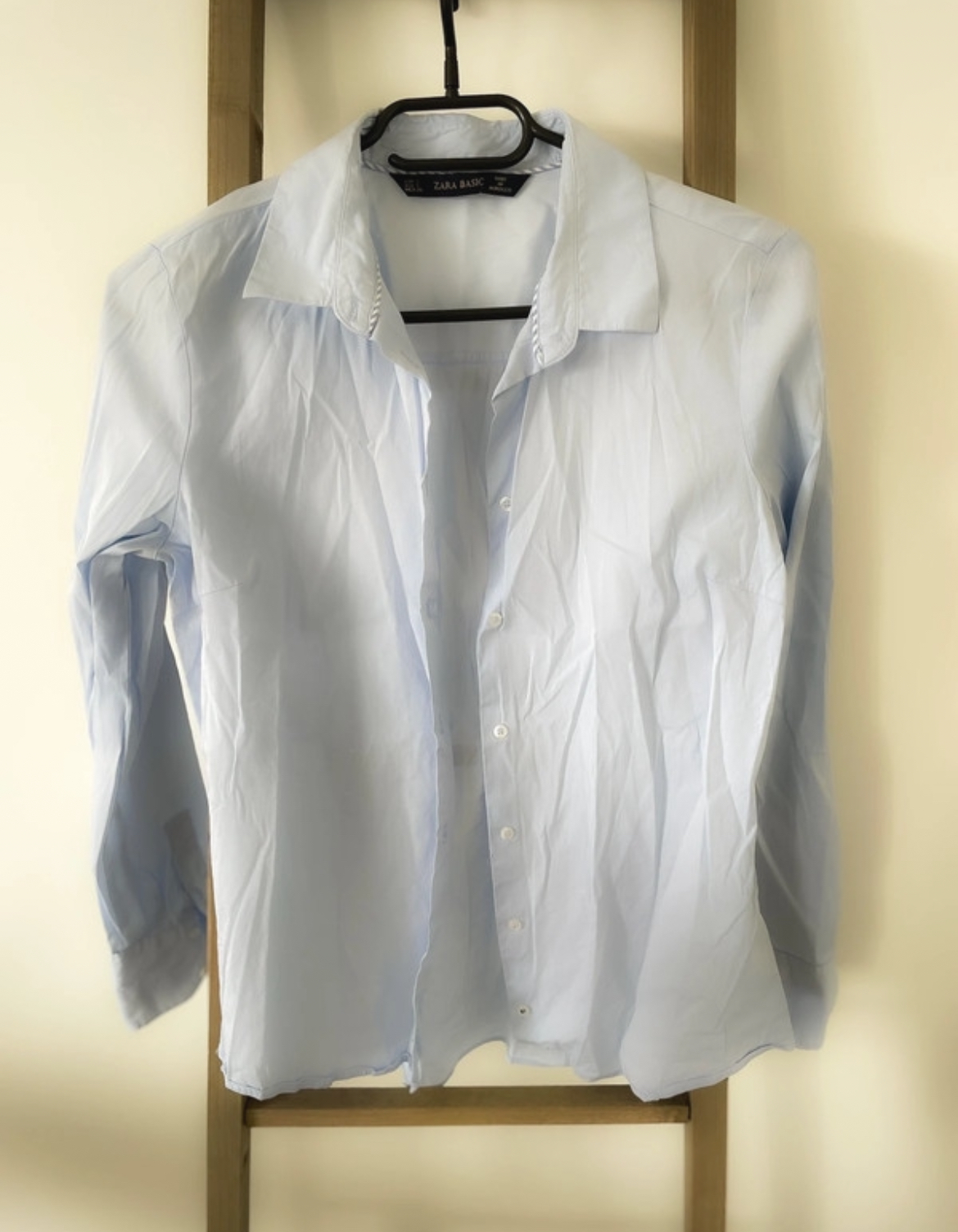 Chemise bleu ciel, Zara, S
