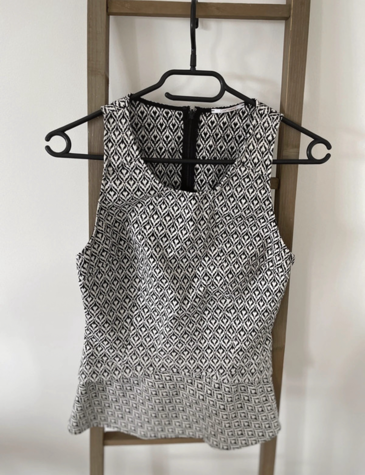 Top peplum, Chattawak, 36