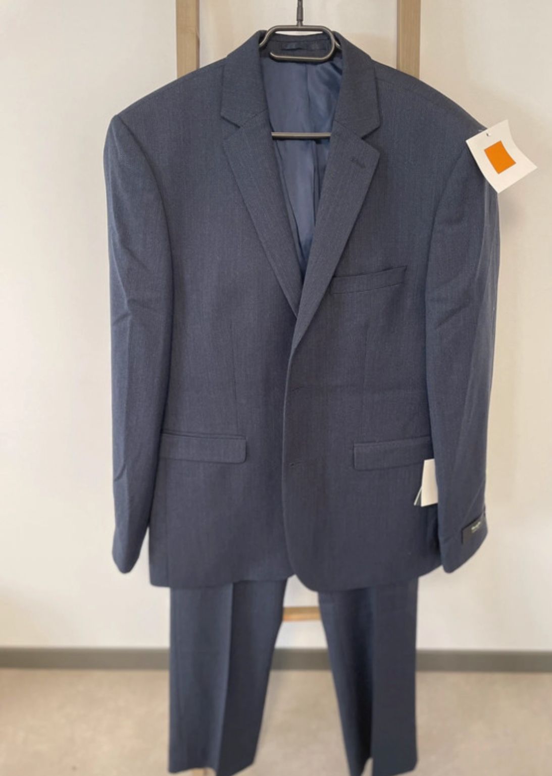 Costume 2 pièces, bleu marine, Campbridge