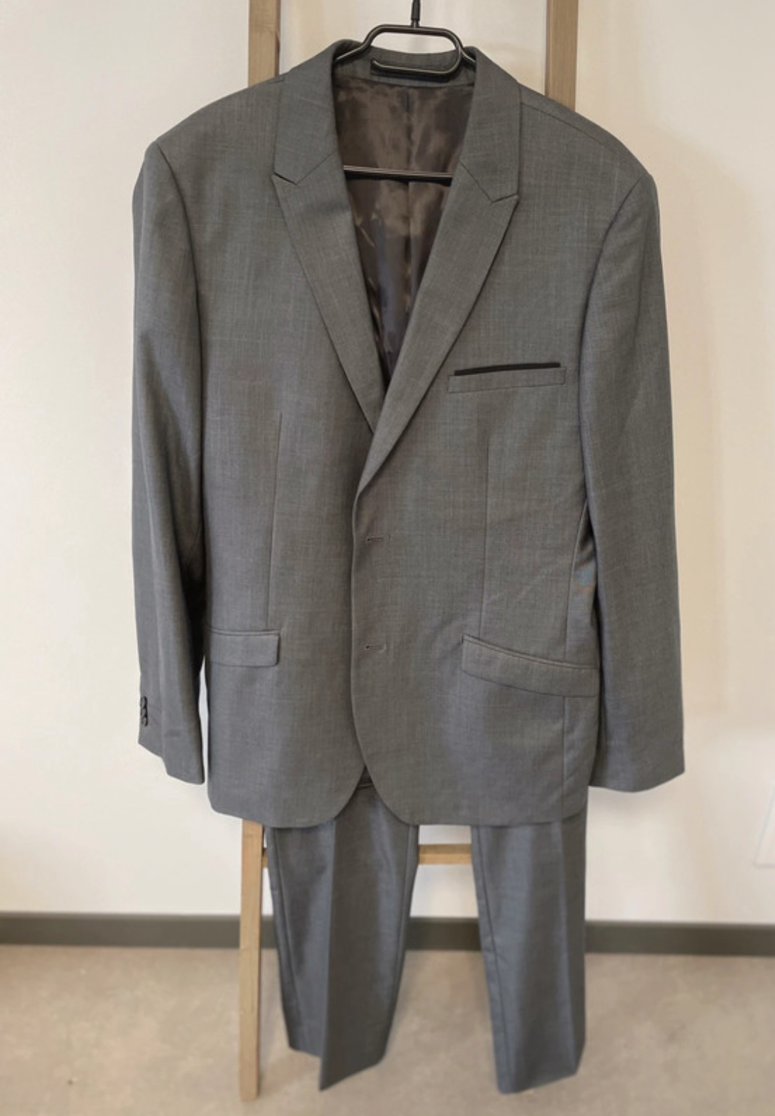 Costume 2 pièces gris, Brice, 54/46