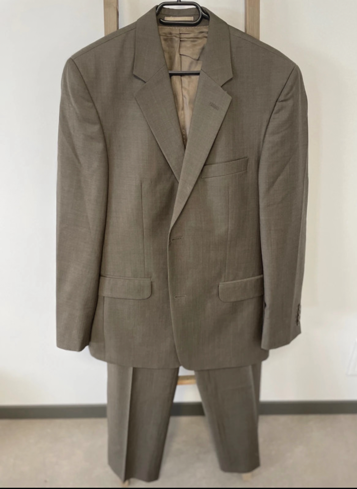 Costume 2 pièces beige, Brice, 56/46