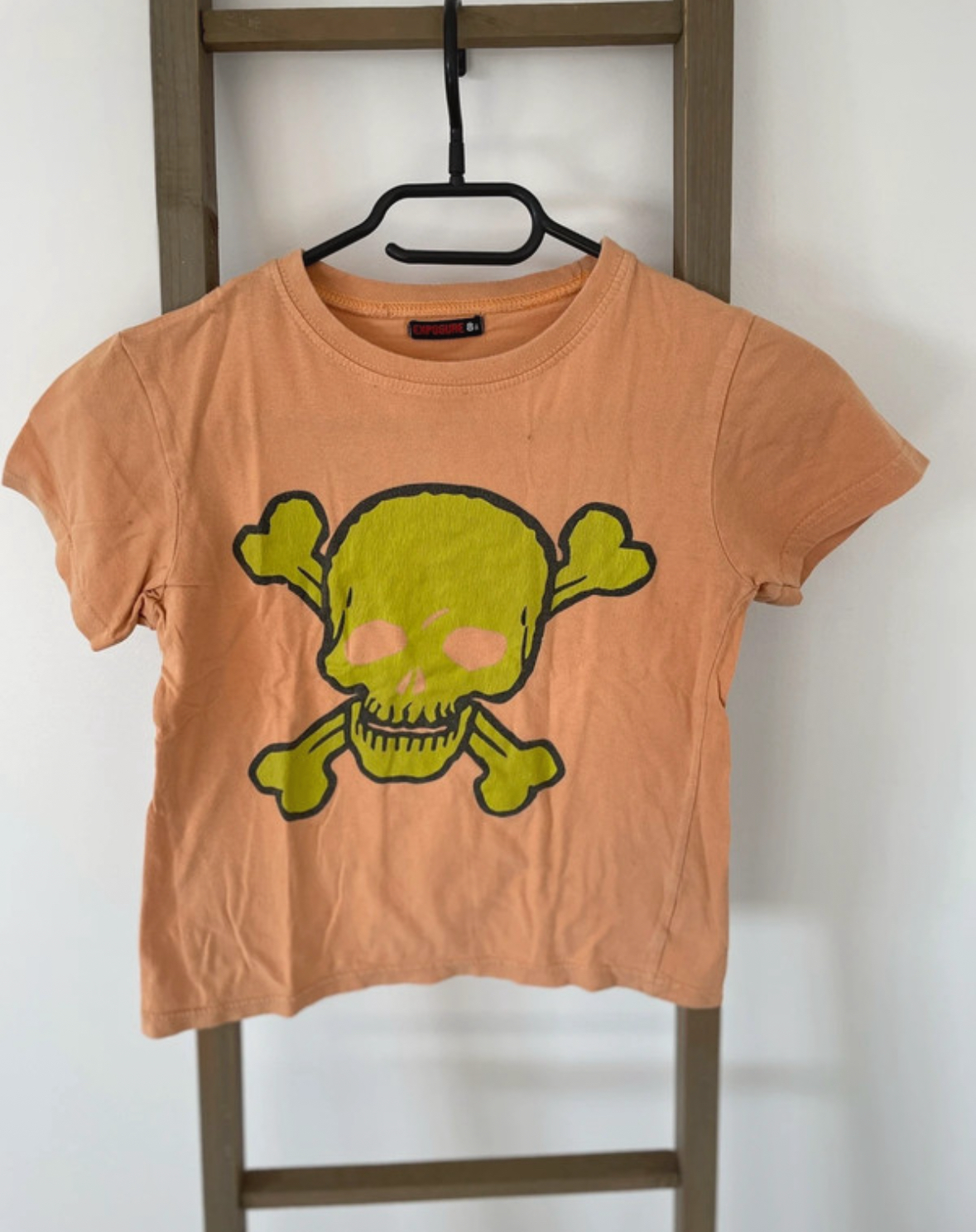 Tshirt orange, Exposure, 8 ans
