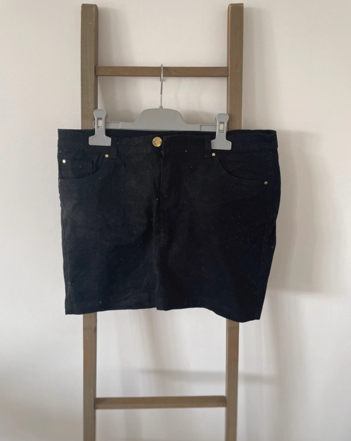 Jupe en jean noir, B.A-BA, 40