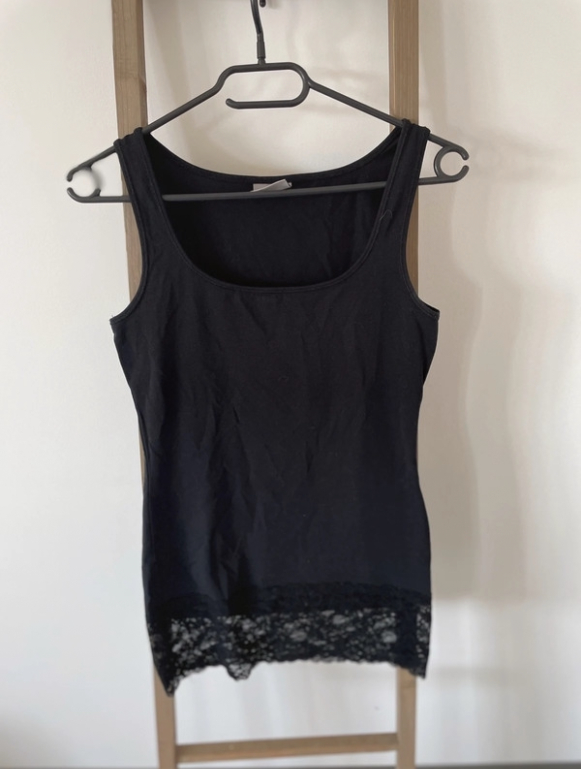 Dessous noir et dentelle, Vero moda, S