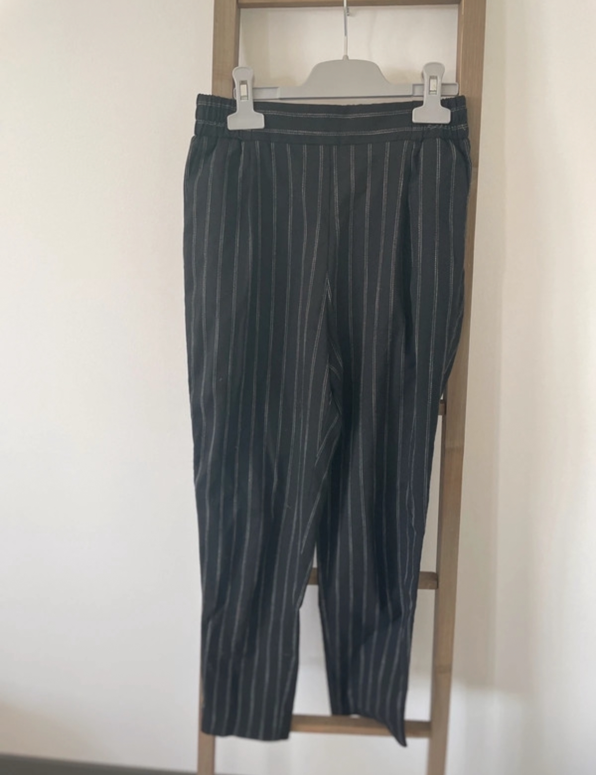 Pantalon noir rayé, Pimkie, 14 ans
