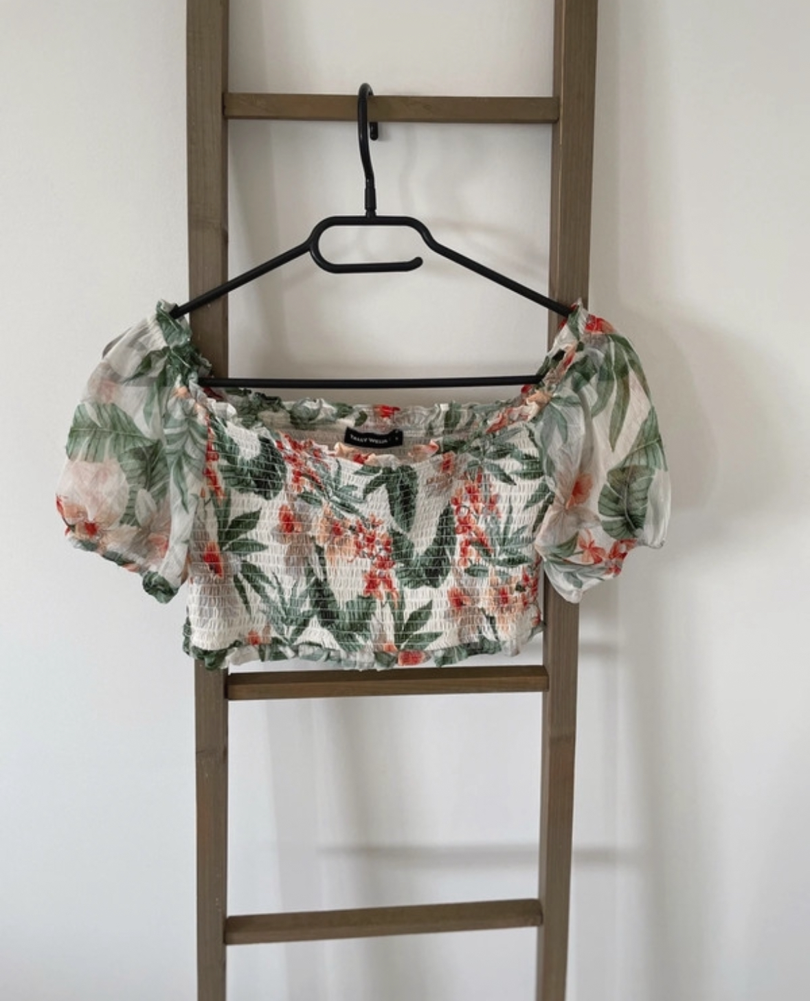 Crop top fleuri, Tally Weijl, S