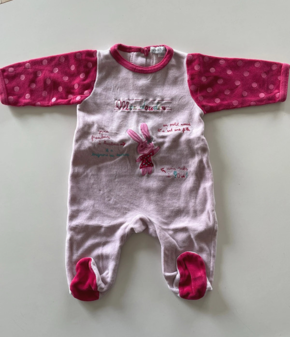 Pyjama rose, Petits Kimbaloo, 3 mois