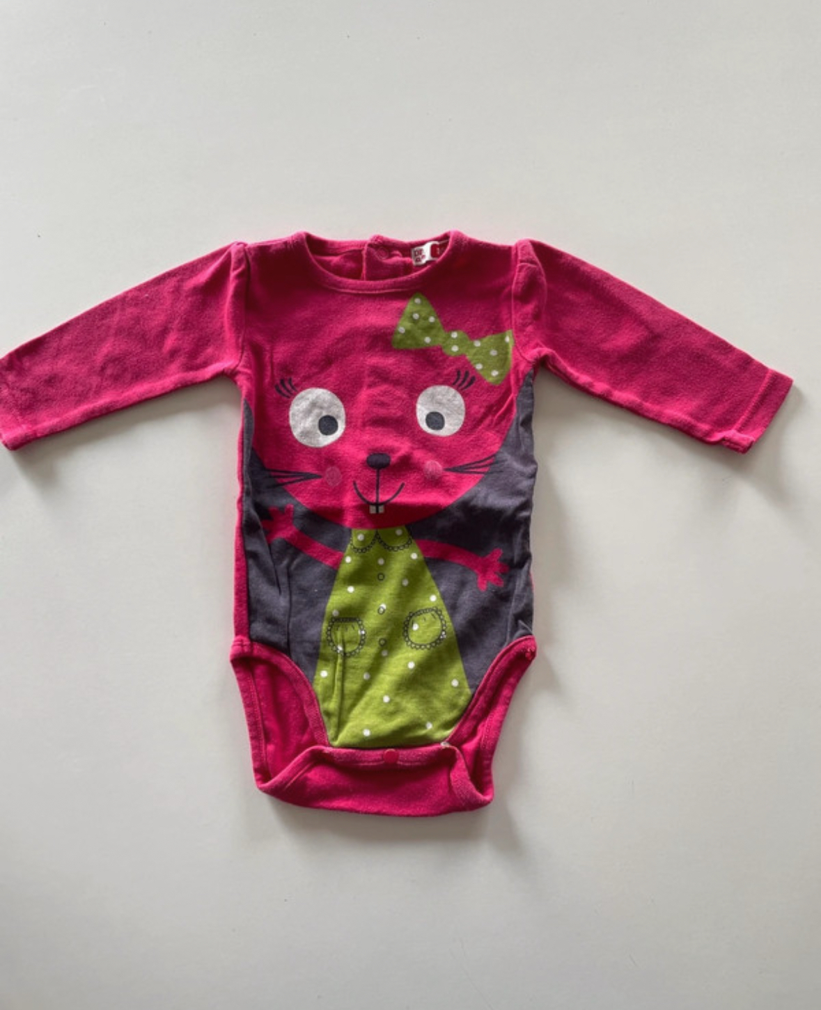 Body fuschia, lapin, DPAM, 3 mois