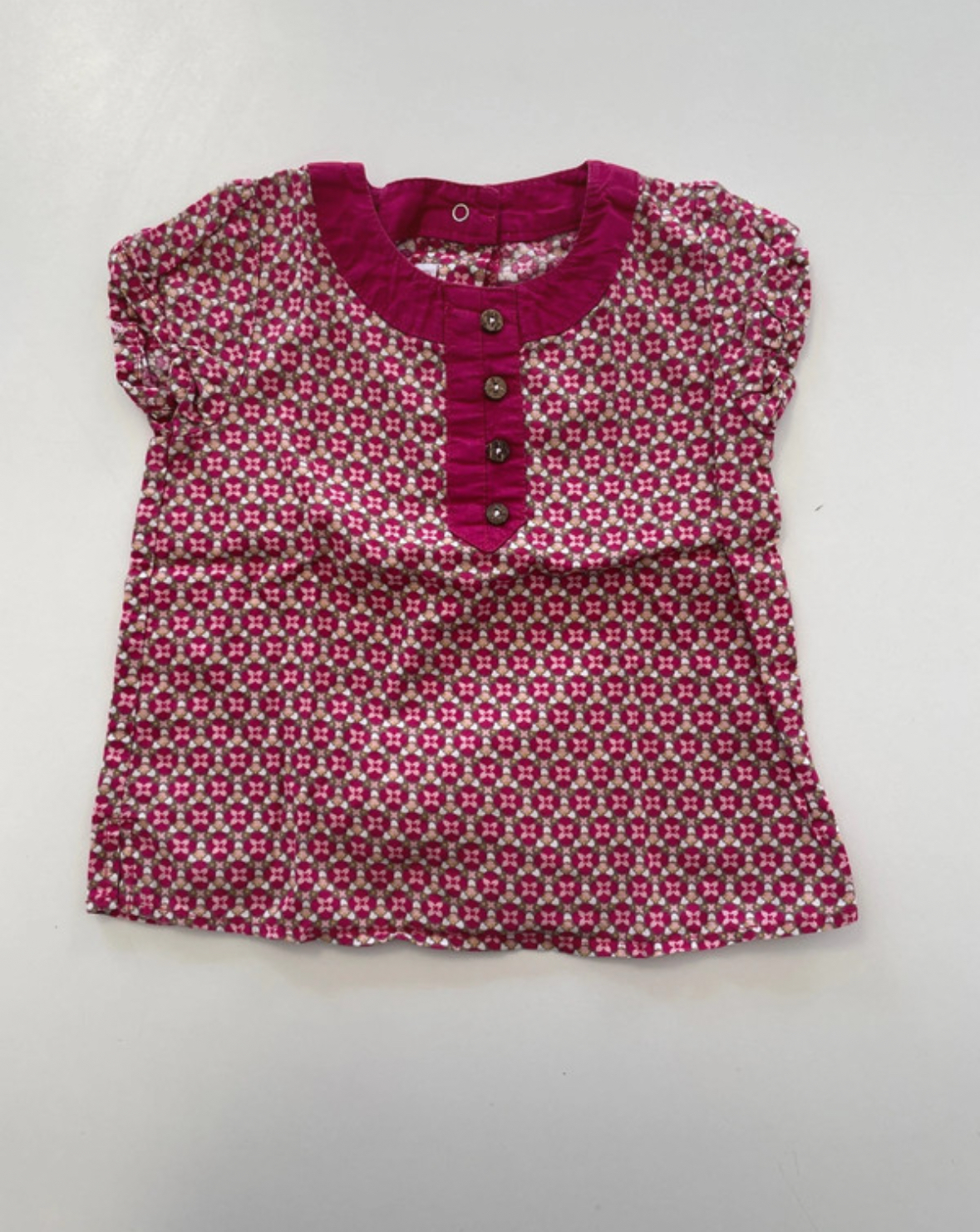 Tshirt fuschia, Gémo, 18 mois