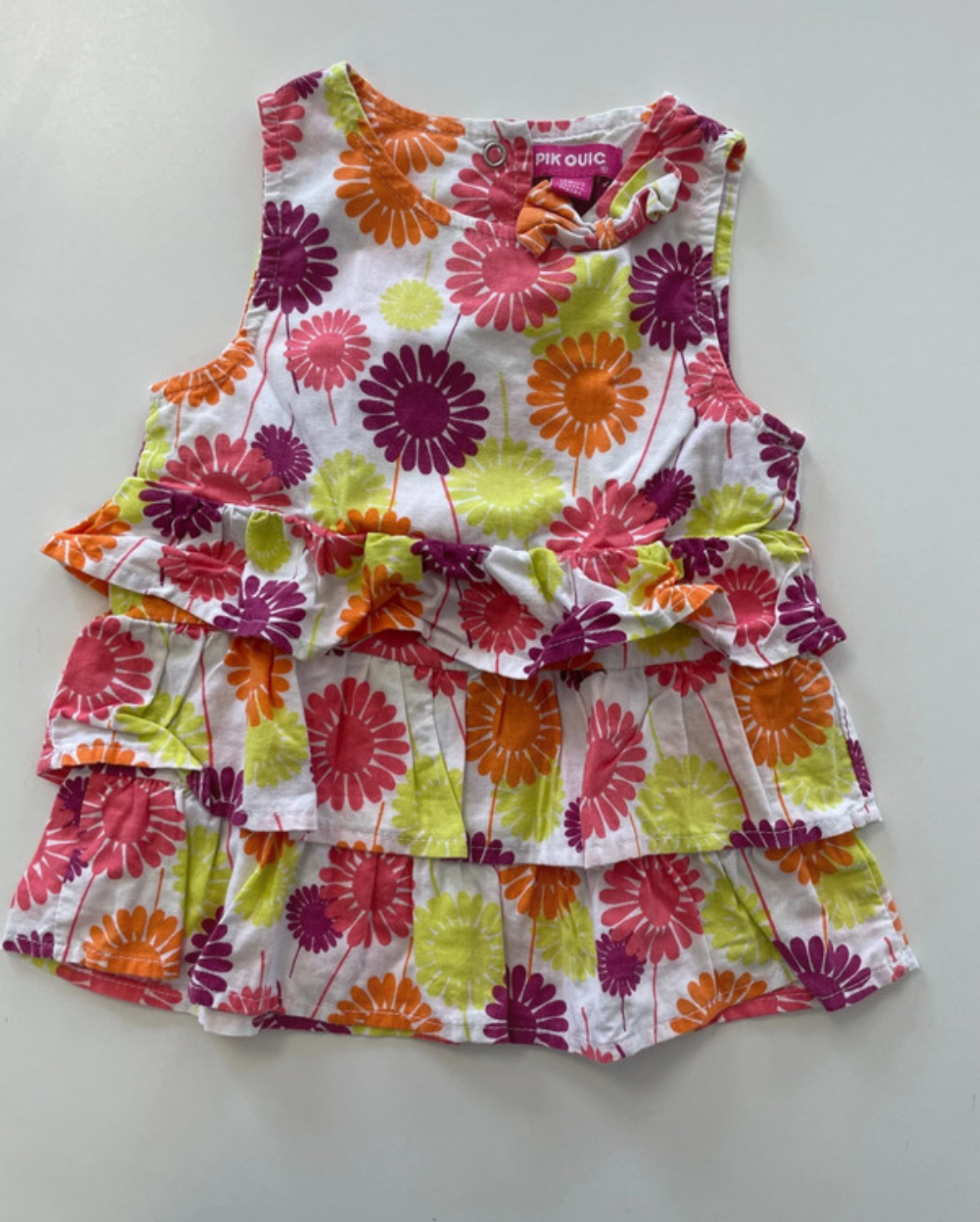 Robe fleurie, Pick Ouic, 18 mois