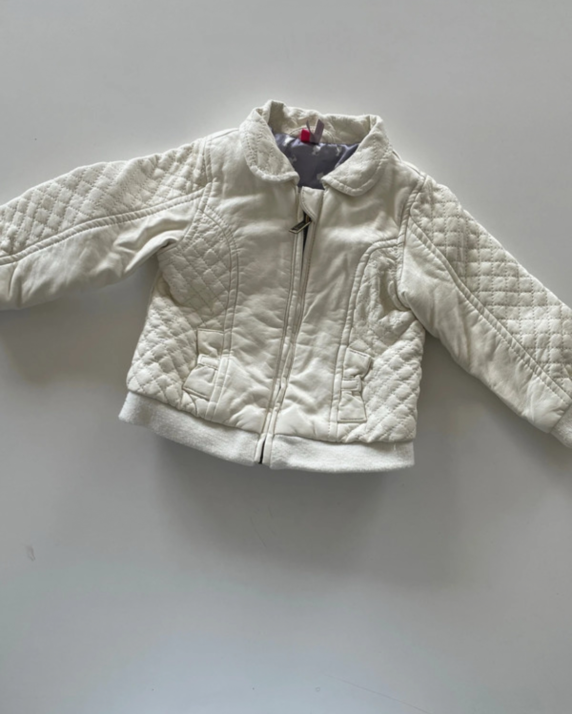 Perfecto simili cuir ivoire, Orchestra, 12 mois