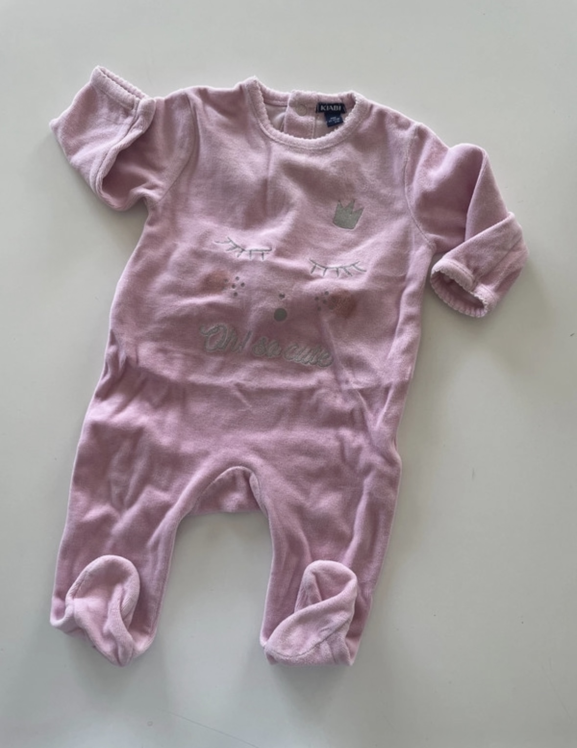 Pyjama rose so cute, Kiabi, 6 mois